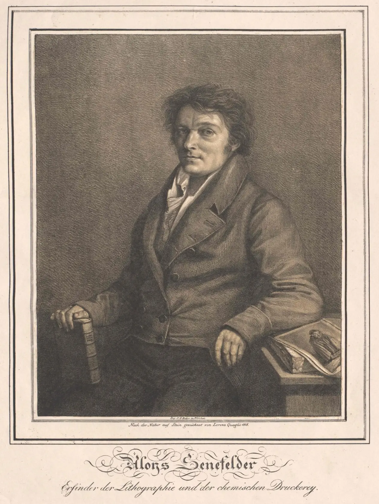 Alois Senefelder. Twórca litografii, czyli techniki druku płaskiego Alois Senefelder. Twórca litografii, czyli techniki druku płaskiego